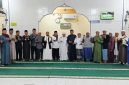 Pejuang Suling NB 757 foto bersama usai sholat subuh di Masjid Nurul Ihsan