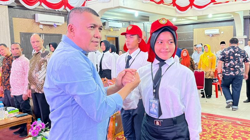 Resmi Dibuka Wakil Bupati, 32 Calon Paskibraka Karimun Jalani Karantina hingga 17 Agustus. (Foto: Diskominfo Karimun)