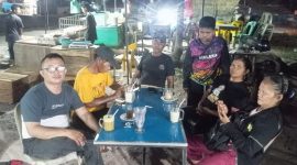 Lelah tergantikan dengan mimun Bandrek