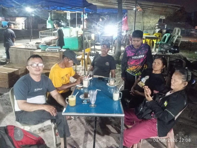 Lelah tergantikan dengan mimun Bandrek