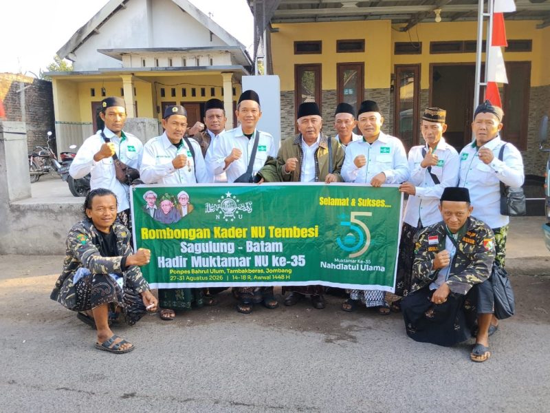 Kader NU Kelurahan Tembesi Batu Aji, Batam