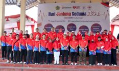 HUT ke-81 TNI, Kodim 0317/TBK Gelar Bakti Kesehatan, Padukan Olahraga dan Edukasi Jantung