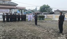 HUT ke-81 TNI, Koramil 03/Kundur Ziarah ke Taman Makam Pusara Bakti