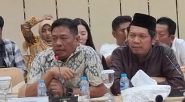 Foto: Dr. Vandarones Purba, ST., SH., MH., MM., C.Med. saat mengikuti RDP BAP DPD RI di Kantor BP Batam