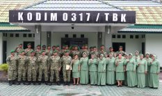 Dandim 0317/TBK Lepas Letda Fernando, Lanjutkan Pengabdian ke Kodam Iskandar Muda