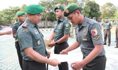 Dandim 0317/TBK Lepas Dua Prajurit, Tekankan Dedikasi dan Profesionalisme