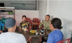 Pelda Erdianto Ingatkan Nelayan Telaga Tujuh Waspadai Cuaca Laut