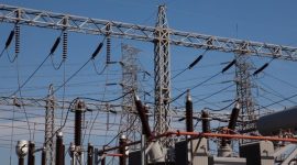 Foto: ilustrasi gardu induk (substation) tegangan tinggi