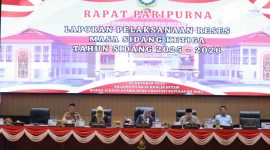 Foto: Anggota DPRD Provinsi Kepri  saat Menggelar Rapat Laporan Pelaksanaan Reses  Masa Sidang Tahun Sidang  Ketiga 2025 - 2026