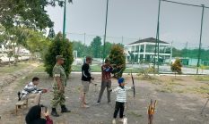 Babinsa Baran Timur Rangkul Komunitas Panahan Tradisional, Jaga Warisan Budaya Karimun