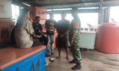 Babinsa Serma M. Amin Ingatkan Nelayan Moro Waspadai Risiko Saat Melaut